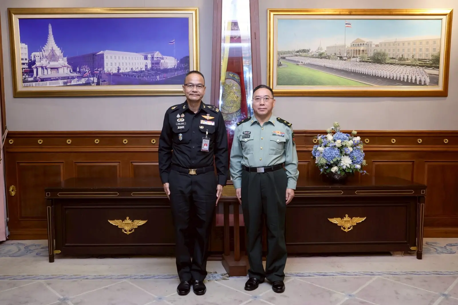 ‘ปลัดกลาโหม’ต้อนรับ‘ผู้ช่วยทูตทหารจีน’คนใหม่ ชูความร่วมมือ 50 ปี