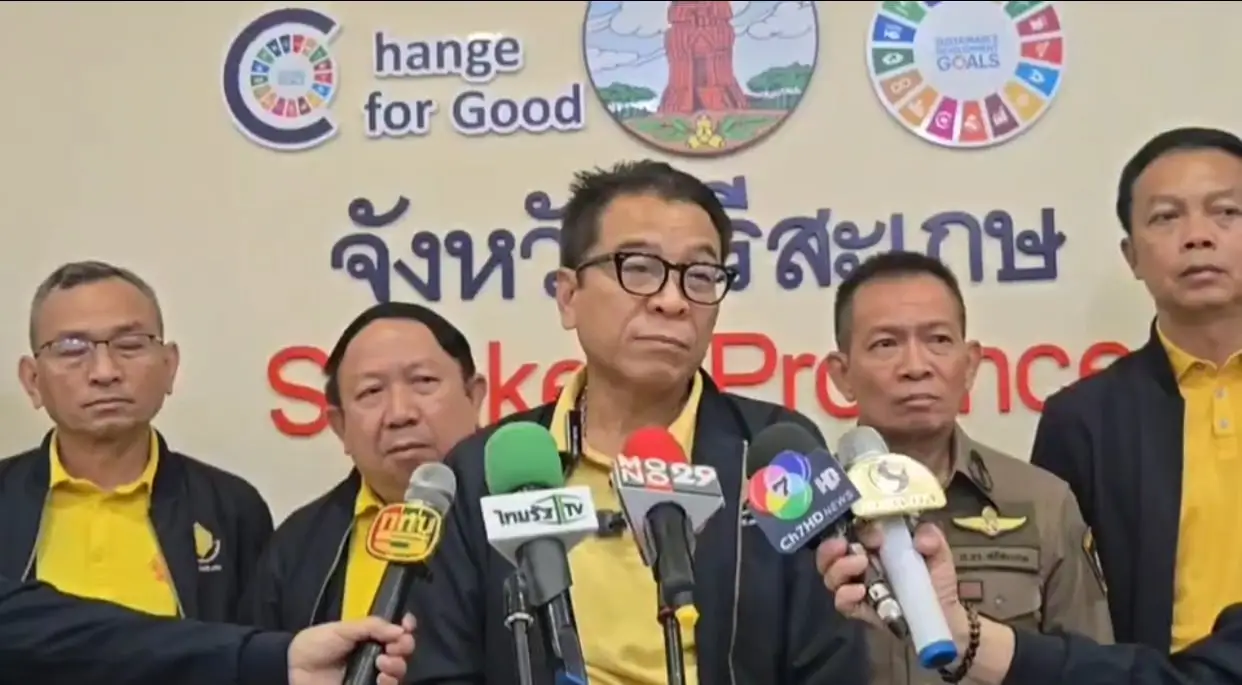 ‘แสวง’ ลงพื้นที่ศรีสะเกษ เขตเลือกตั้ง 5 ติดตามเตรียมพร้อมเลือกตั้งใหม่ ยันต้องปลอดภัย 100%