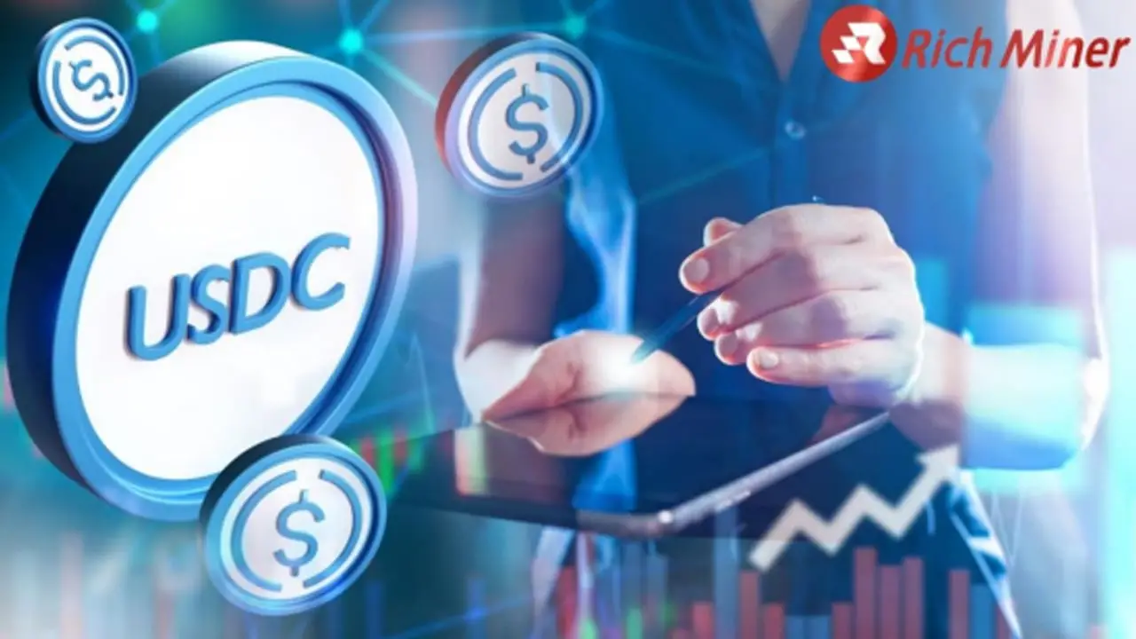 ลงทุน USDC และรับผลตอบแทนรายวัน! การขุดบนคลาวด์ของ RICH Miner ช่วยให้รับเงินดิจิทัลรายวันได้อย่างง่ายดาย