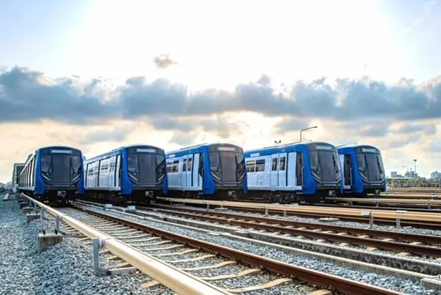 รถไฟฟ้าใหม่ 'สายสีน้ำเงิน' 3 ตู้ 21 ขบวน ถึงเมืองไทย ต.ค.70 ลดปัญหาผู้โดยสารแน่น