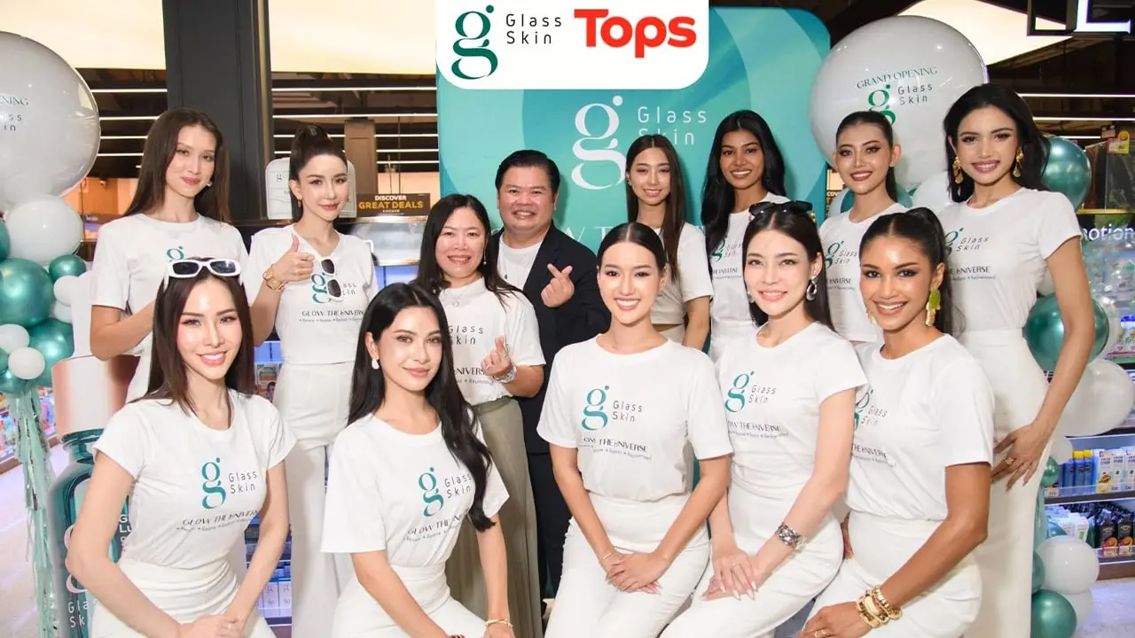 Glass Skin พาสาวงาม MUT 2025 เปิดประสบการณ์ความงามระดับจักรวาลที่ Tops สาขาเปอร์โตเดอ ภูเก็ต