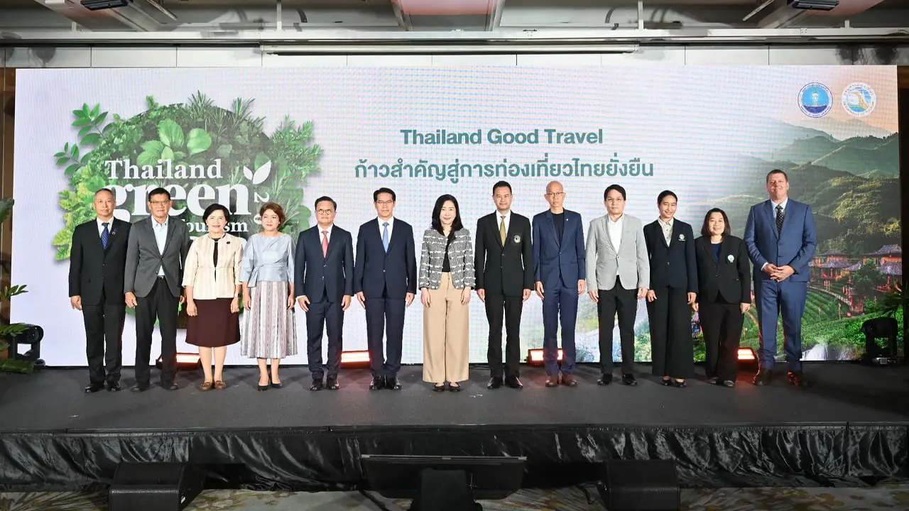 กรมการท่องเที่ยว เปิดตัวภารกิจ 'Thailand Green Tourism Plan 2030' มุ่งขับเคลื่อนการท่องเที่ยวไทยสู่ความยั่งยืน