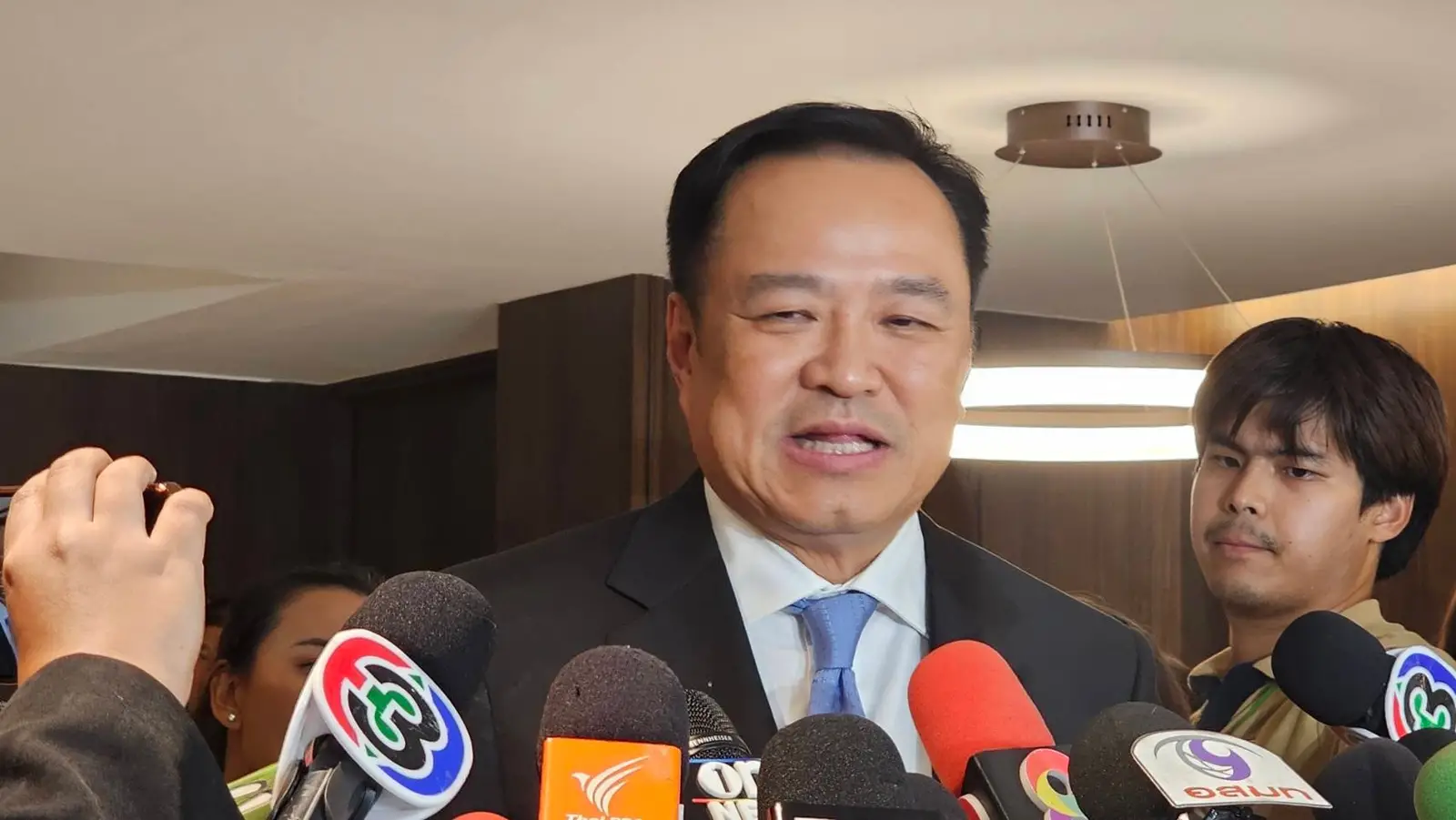 ‘อนุทิน’ปัดโหวตหนุนนั่งนายกฯ ไม่เกี่ยวโควตารัฐมนตรี