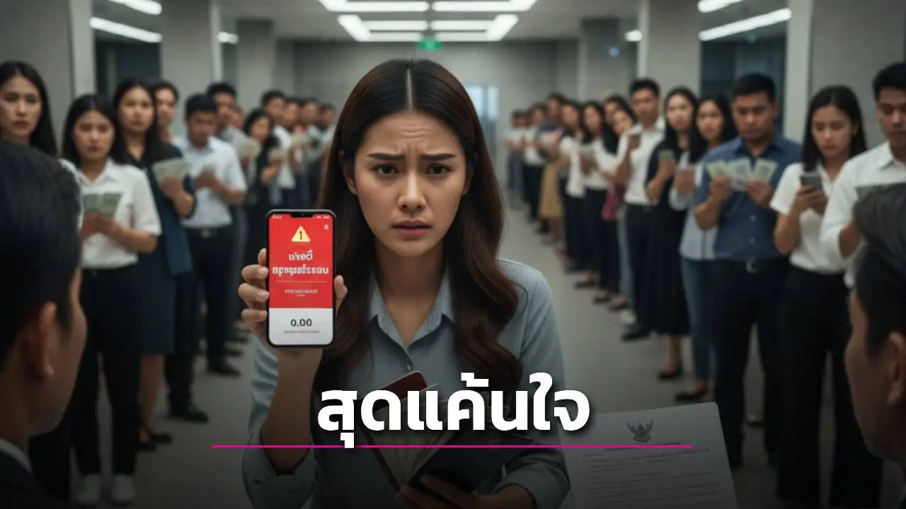 ช็อก! สาวถูกอายัดทุกบัญชี เหตุเงินโกง 100 บาทโอนเข้ามาโดยไม่รู้ตัว
