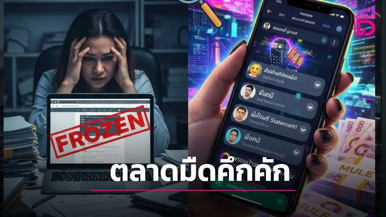 เดือด! ชาวบ้านโวยถูกอายัดบัญชี ถูกหาว่า 'บัญชีม้า' ขณะที่ตลาดซื้อขายเถื่อนยังคึก