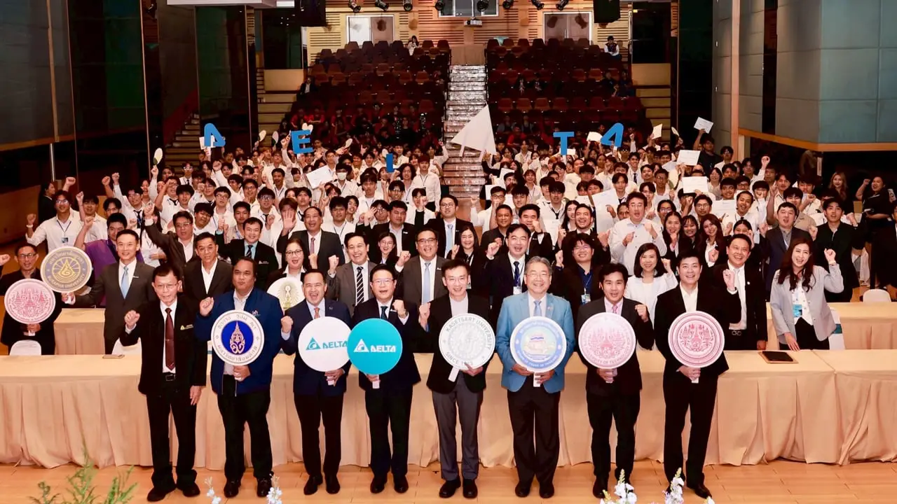 มจพ. เจ้าภาพงาน Delta Academy Graduate Ceremony 2025 มอบประกาศนียบัตร นักศึกษา 7 มหาวิทยาลัย