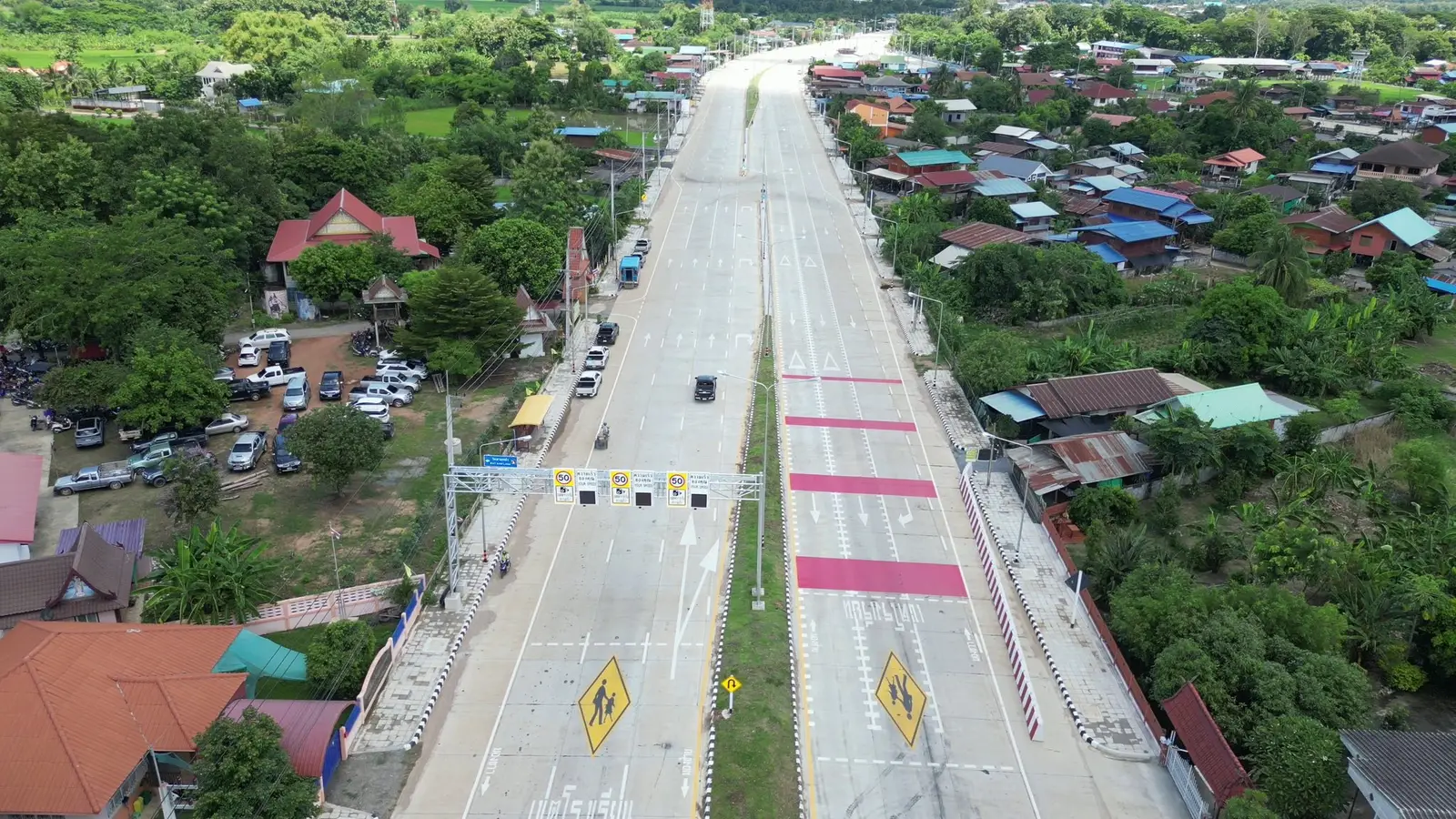 วิ่งฉิว4เลนทล.1048บ้านหอรบ-บ้านทุ่งเสลี่ยมเชื่อมสุโขทัยกับลำปางเดินทางสะดวกกระตุ้นท่องเที่ยวภาคเหนือ