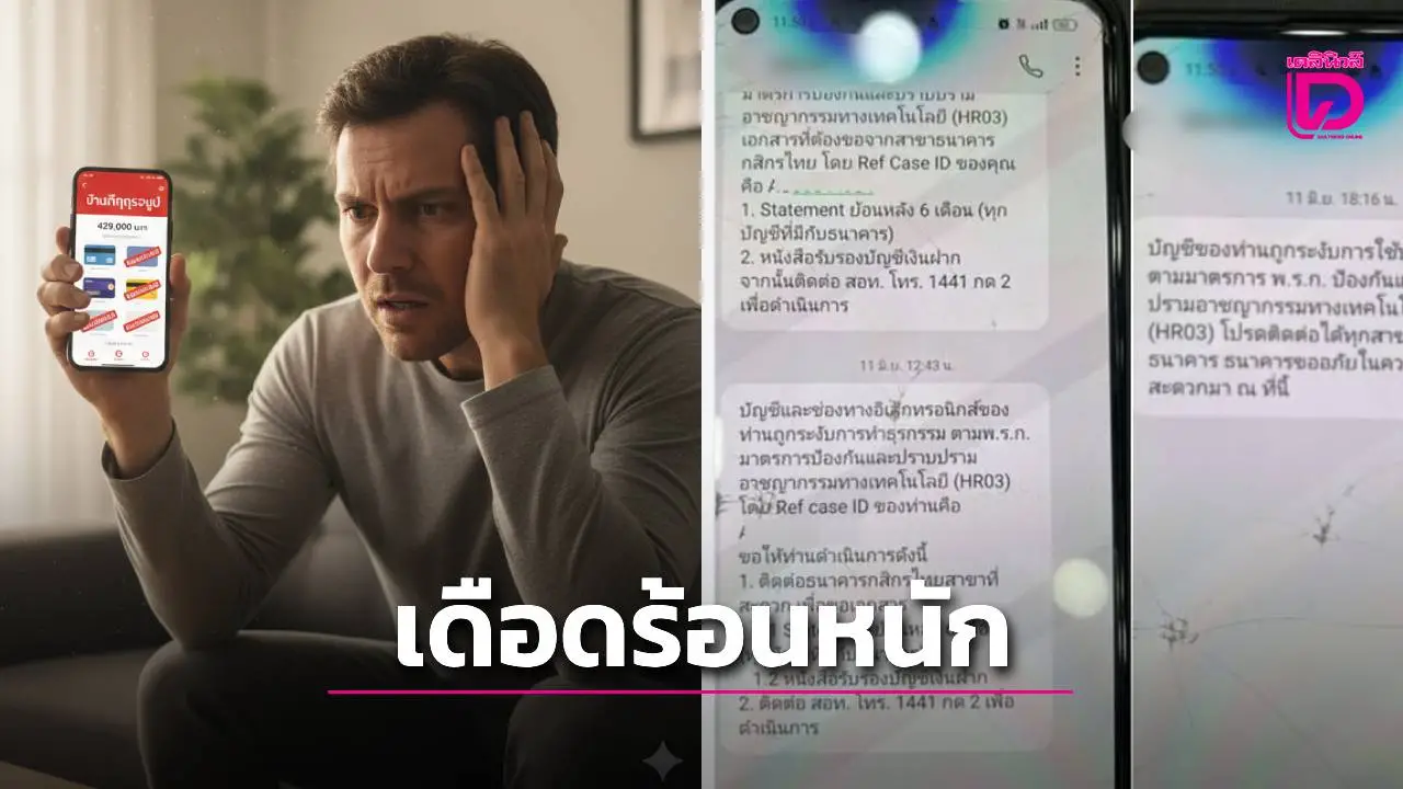 ข้าราชการเดือดร้อนหนัก! ถอนแจ้งความแล้ว แต่บัญชีถูกอายัดเข้ากรณี ‘ม้าดำ’ นานเกือบ 4 เดือน'