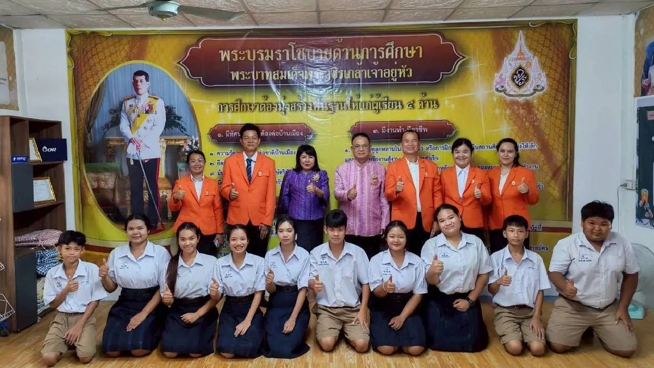 ประเมินสถานศึกษาพอเพียง เป็นศูนย์การเรียนรู้ด้านการศึกษา เดินตามรอยพ่อหลวง ร.9