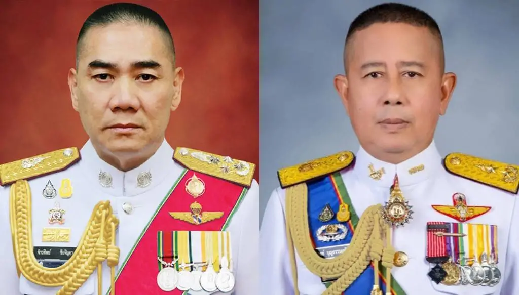 โปรดเกล้าฯ ‘พล.ต.อ.จักรทิพย์-พล.ท.อดุลย์’ พ้นหน้าที่ราชองครักษ์