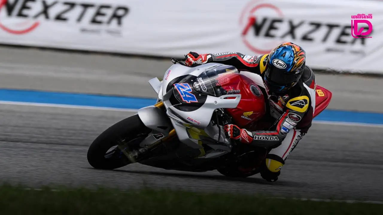 'แสตมป์' คืนฟอร์มทวงโพลรุ่นใหญ่ NEXZTER BRIC Superbike สนาม 3