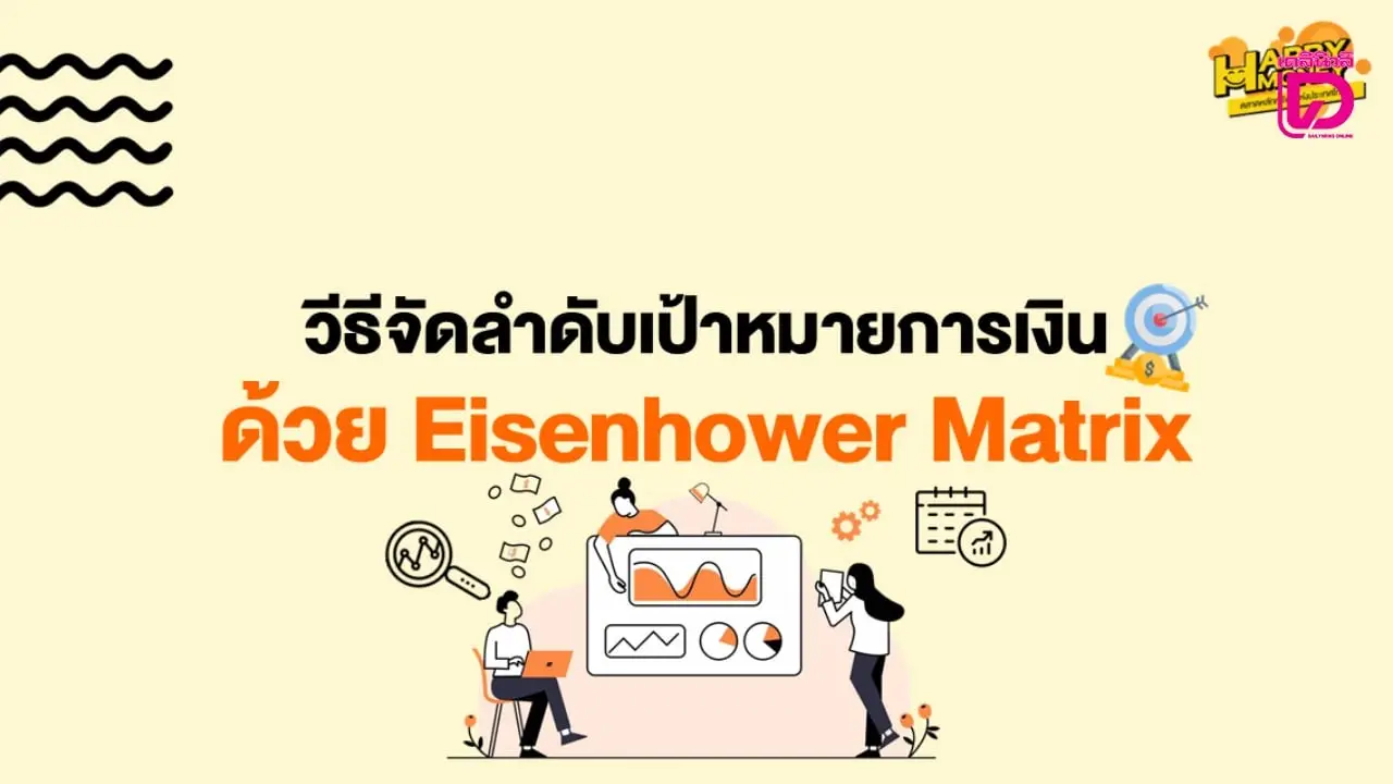 เปิดวิธีจัดลำดับเป้าหมายการเงินด้วย Eisenhower Matrix