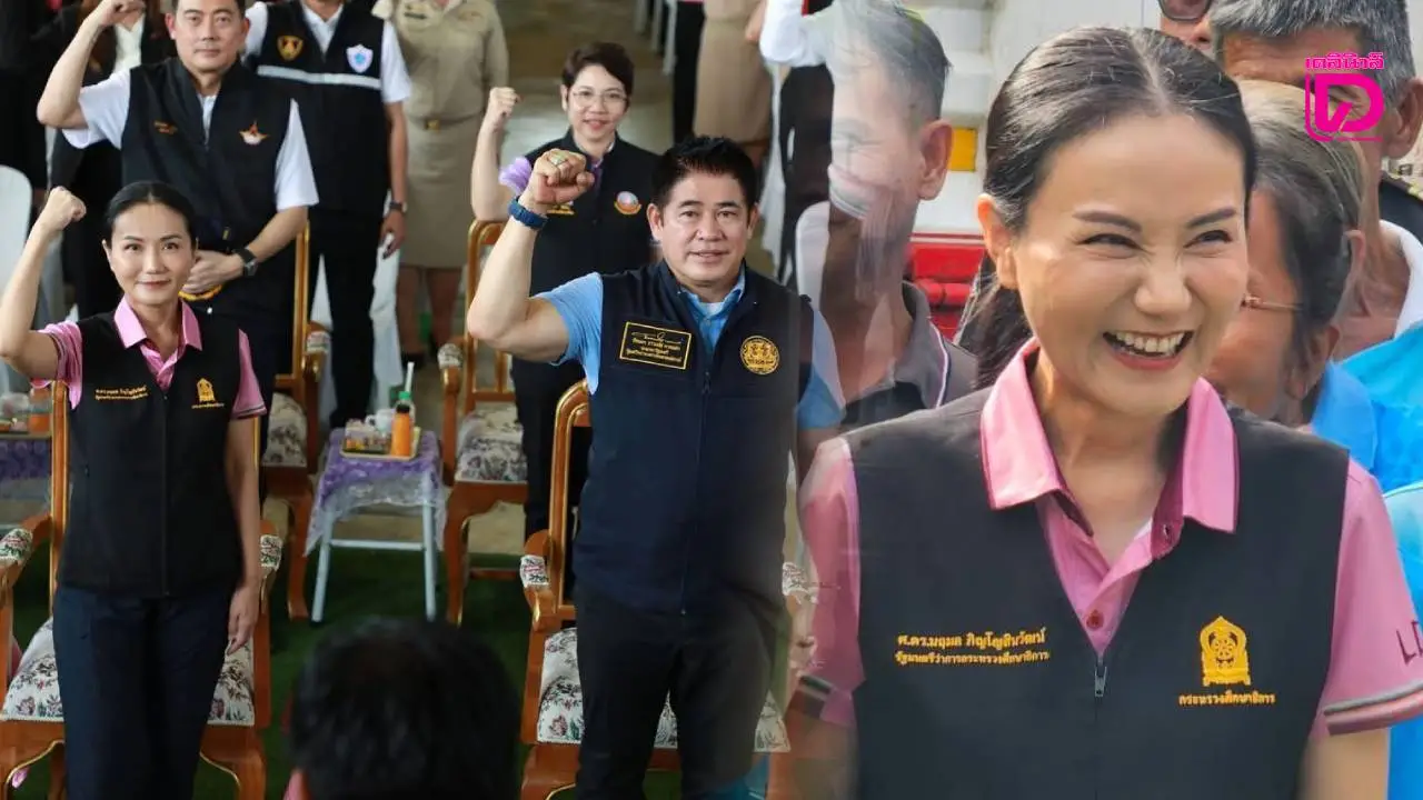 น้ำท่วมแพ้น้ำใจ! ‘นฤมล’ ลุยชัยภูมิ สั่งซ่อมรร.-สร้างบ้านพักครู เดินหน้าปลดหนี้ครูกว่า 1.4 ล้านล้าน