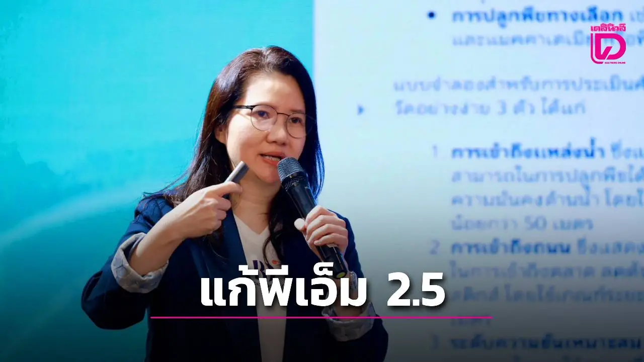 'บีดีไอ'ชูแพลตฟอร์ม'เอ็นวี่ ลิงก์'จัดการปัญหาฝุ่นพีเอ็ม2.5