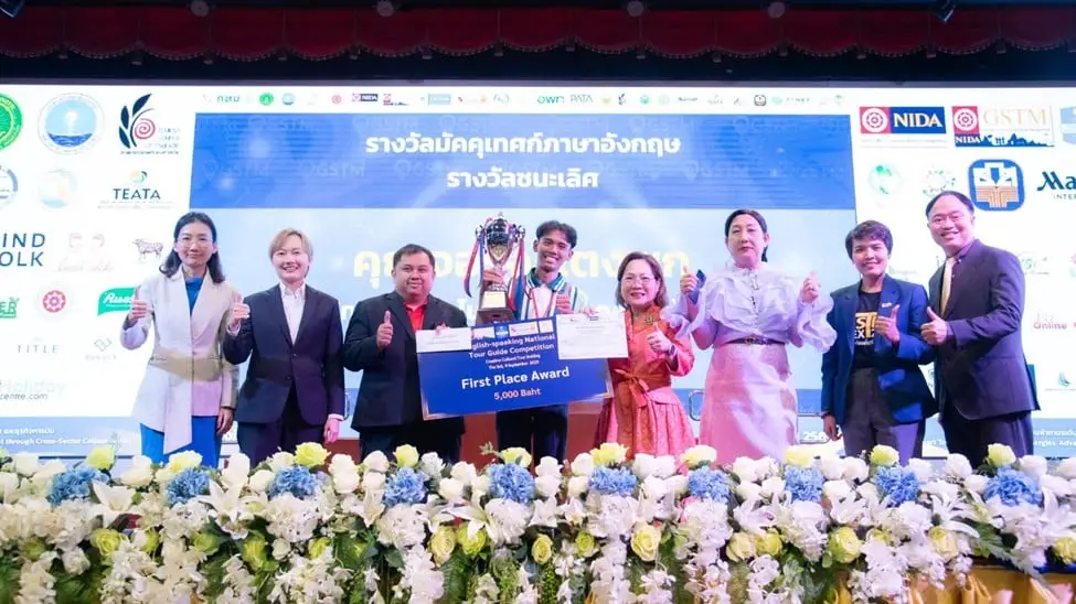 นักศึกษา มทร.รัตนโกสินทร์ บพิตรพิมุขจักรวรรดิ คว้ารางวัลชนะเลิศ มัคคุเทศก์รุ่นใหม่