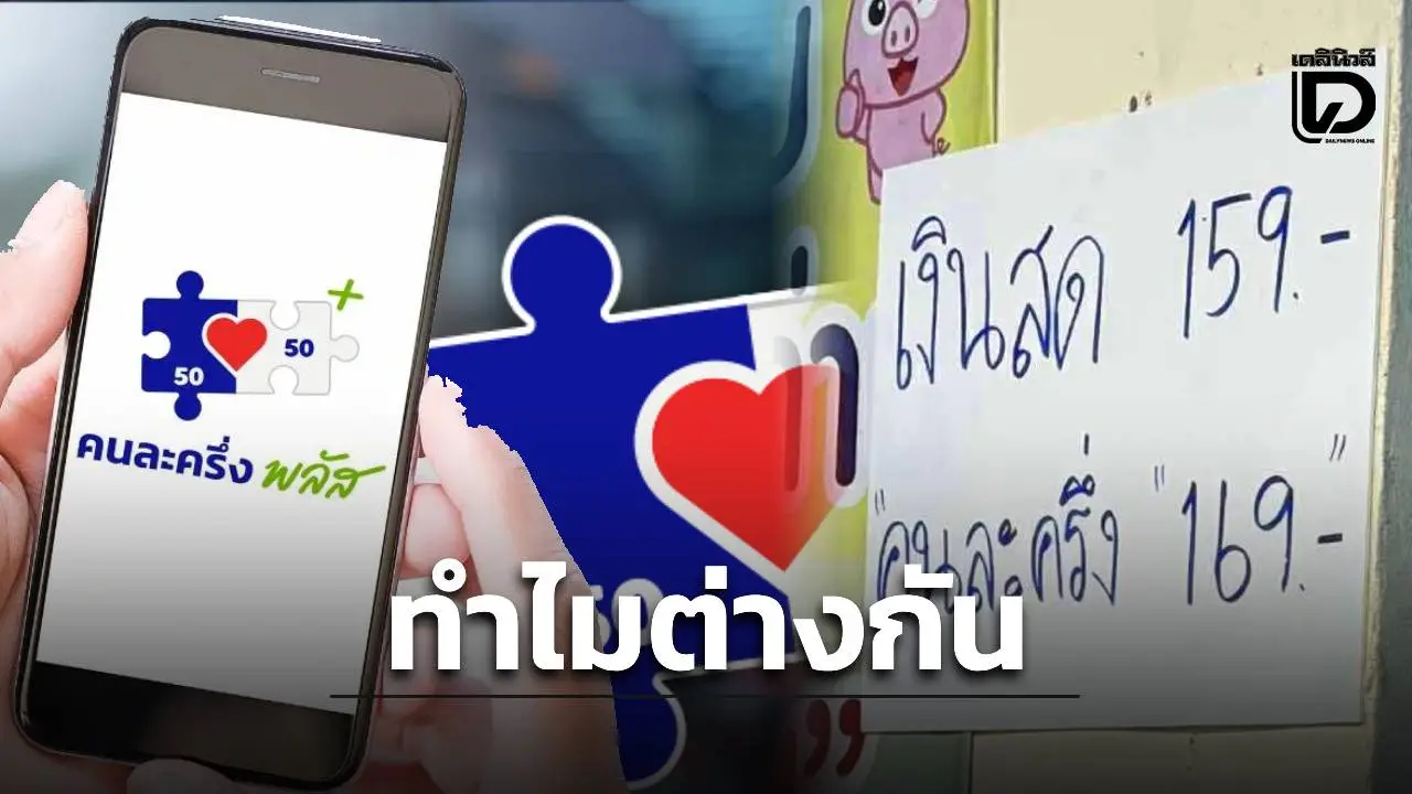 แฉร้านค้าอัพราคา ป้ายชัด ‘เงินสด 159 คนละครึ่ง 169’ อึ้ง! ส่วนต่างค่าอะไร?