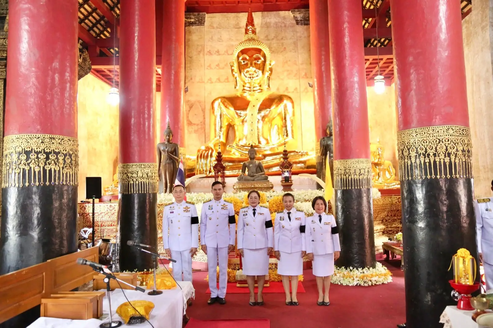สกร.อัญเชิญผ้าพระกฐินพระราชทาน ปี68 ถวายวัดพระธาตุช้างค้ำวรวิหาร