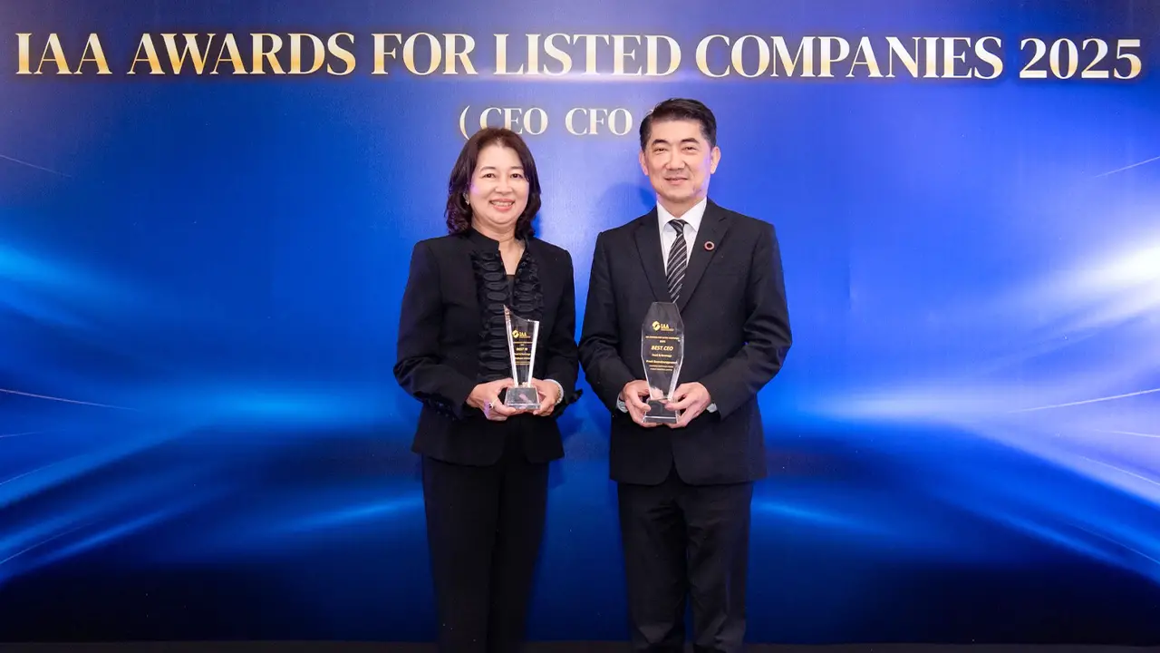 CPF คว้า 2 รางวัล BEST CEO และ BEST IR เวที IAA Awards 2025