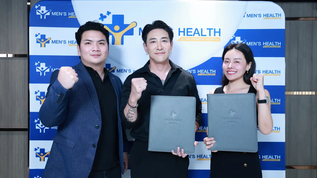 MASTER ดึง 'บอย ภิษณุ' แบรนด์แอมบาสเดอร์ Men’s Health by Masterpiece Hospital เสริมภาพลักษณ์ผู้ชายยุคใหม่