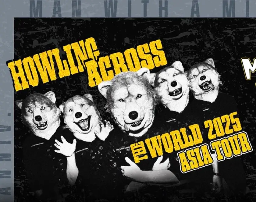 'MAN WITH A MISSION' ปลุกพลังร็อกเรียกน้ำย่อยเตรียมระเบิดความมันส์ที่กรุงเทพฯแล้ว