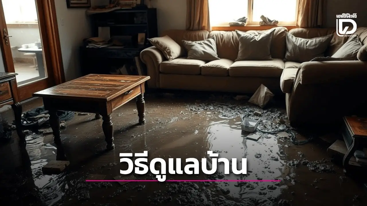 มัดรวมวิธีดูแลบ้านหลังน้ำท่วม