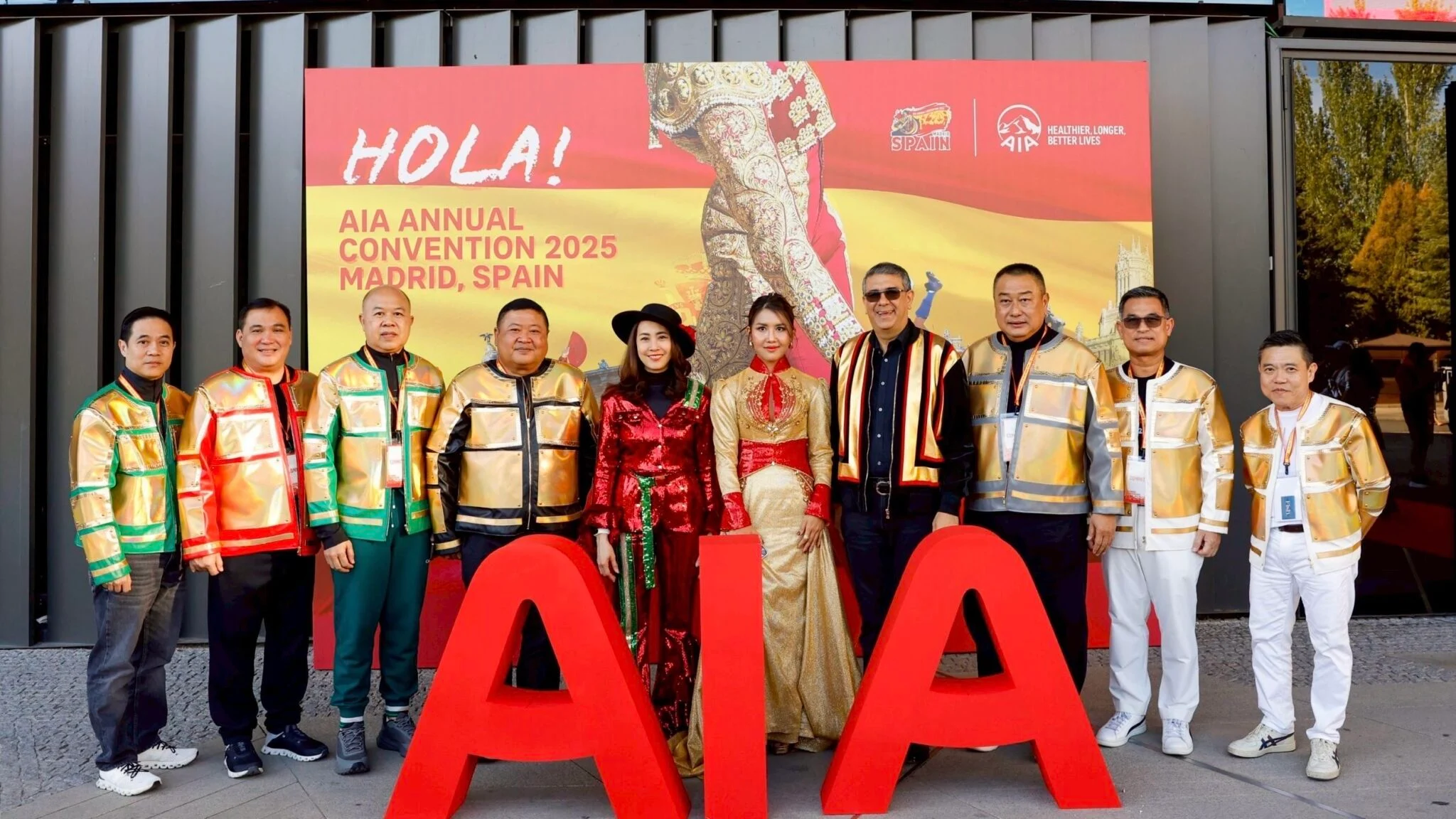เอไอเอ ประเทศไทย พาพลังตัวแทนผู้พิชิตคุณวุฒิ AIA Annual Convention 2025 บินลัดฟ้าสู่กรุงมาดริด ประเทศสเปน