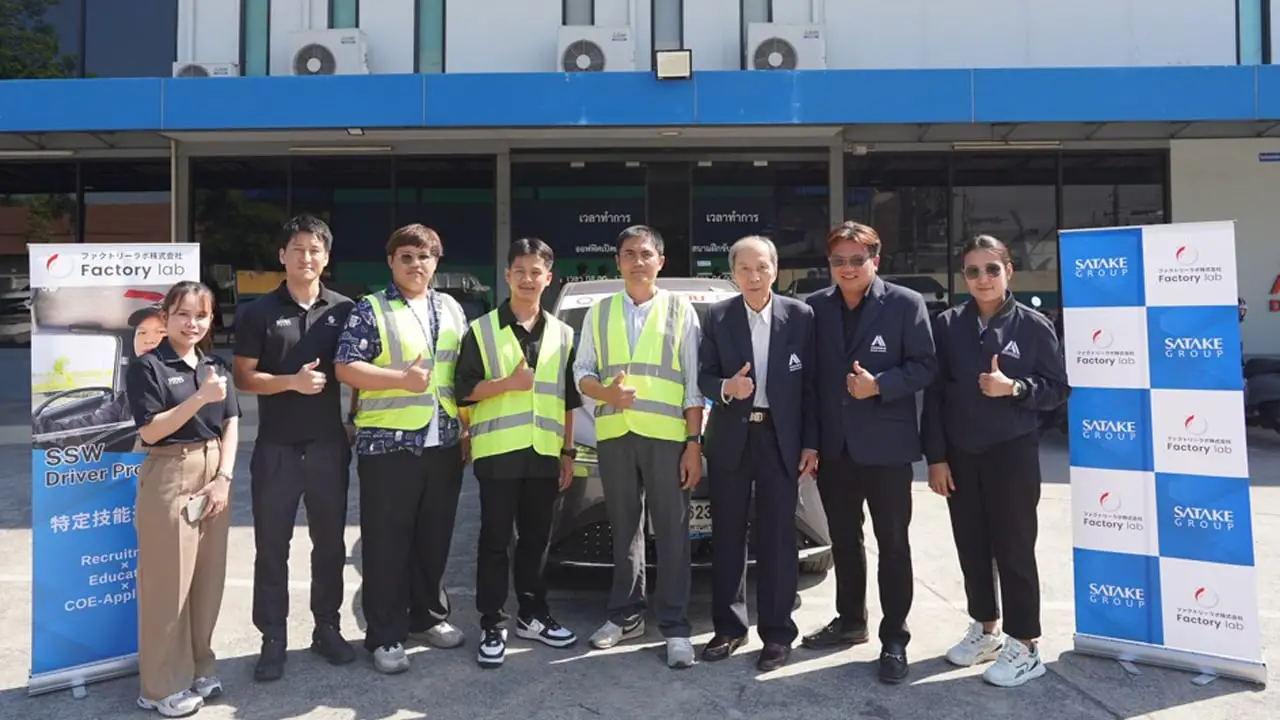 ญี่ปุ่นขาดแรงงานขับรถบรรทุก SATAKE GROUP จัดอบรมแรงงานไทยป้อนสู่ตลาด