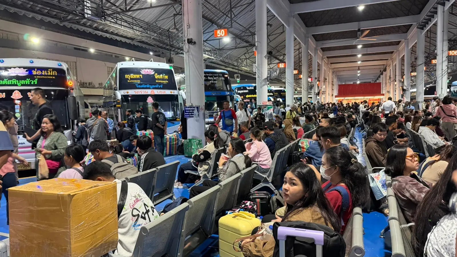 30 ธ.ค. ผู้โดยสาร 'บขส.' นิวไฮ กลับบ้านปีใหม่ กว่า 1.4 แสนคน