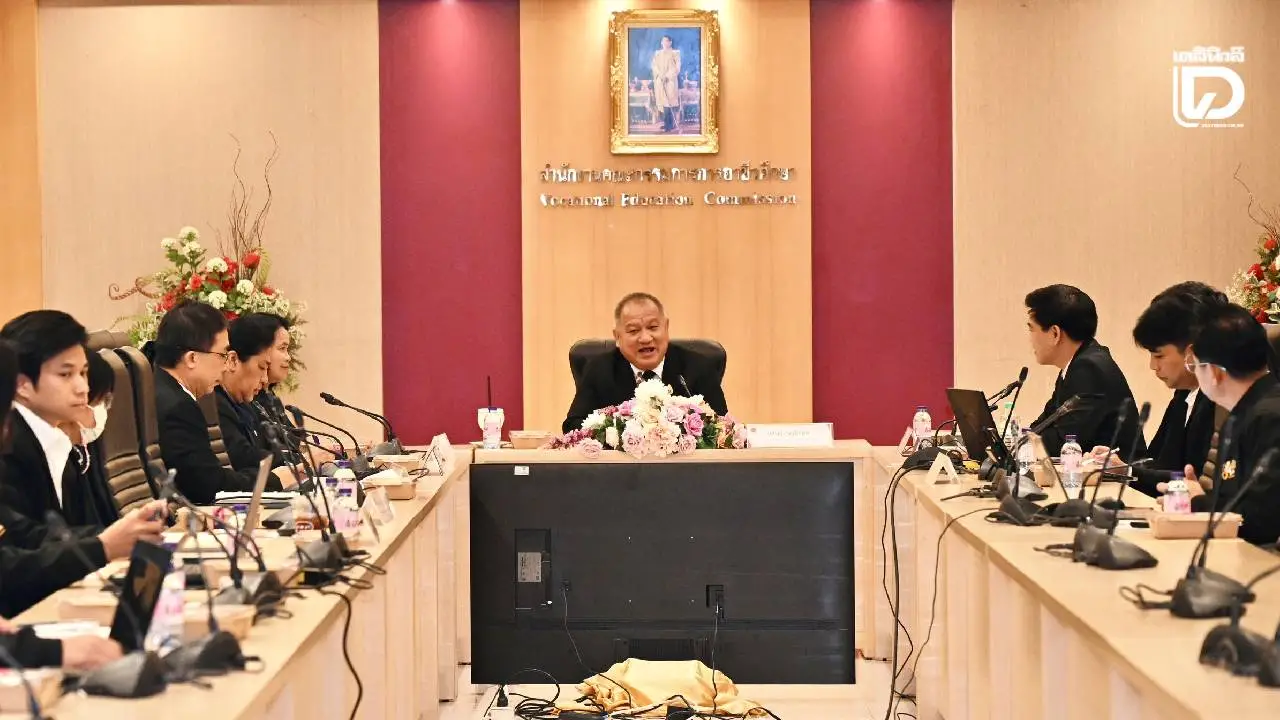 สอศ. ชูโปรเจกต์ 'OVEC Smart Course' แพลตฟอร์มบริหารหลักสูตรยุคใหม่