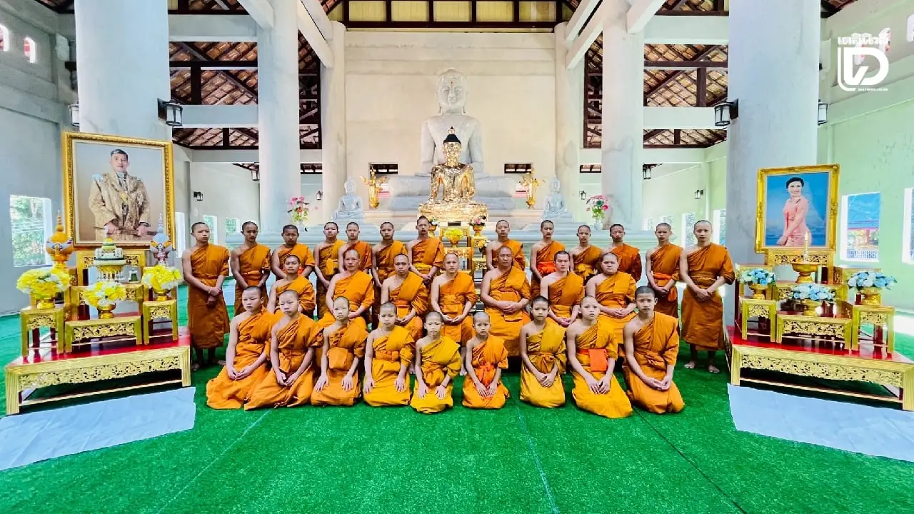 ‘วัดป่าเนรมิต’ จัดพิธีเจริญพระพุทธมนต์ ประกาศรัตนปริตร เจริญอริยมรรค ‘สัมมาทิฏฐิ’