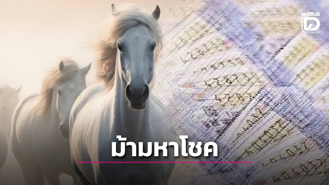 มาตามนัด! 'ม้าสีหมอก' ปล่อยเลขเด็ดงวดนี้เอาใจคอหวย ลุ้นรวยรับกลางเดือน