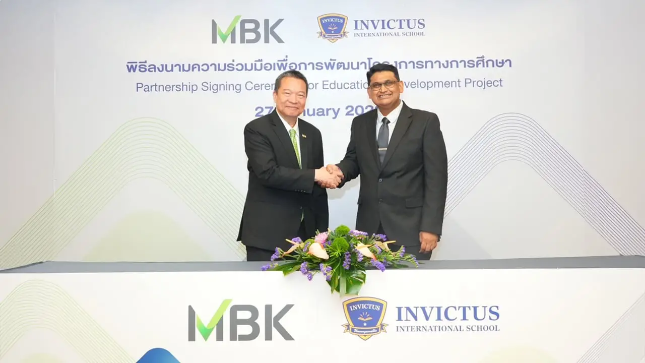 MBK จับมือ Invictus International School พัฒนาโครงการทางการศึกษา ปักหมุด Riverdale District เฟสแรก